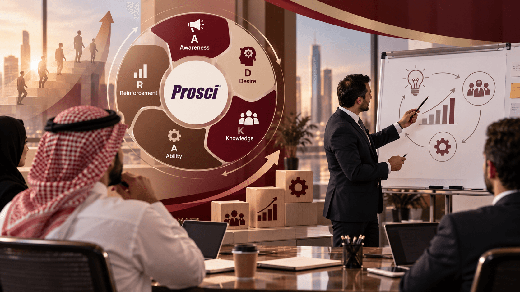 إدارة التغيير (Prosci Methodology)