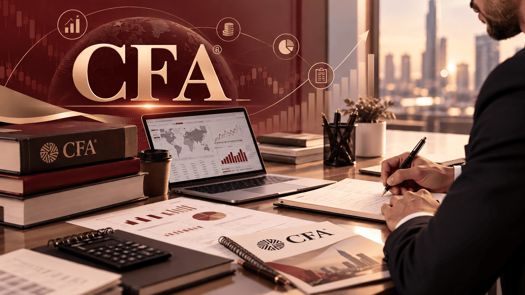 برنامج تحضيري للحصول علي شهادة المحلل المالي المعتمد CFA